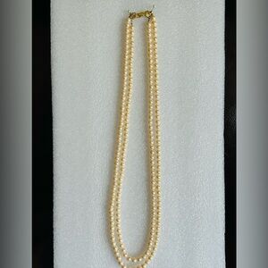 Vintage Richelieu Cream Faux Pearl Necklace